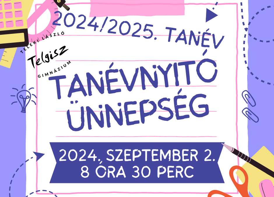 Tanévkezdés